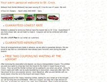 Tablet Screenshot of midwestautorental.com